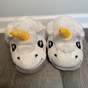 Think Geek Unicorn Slippers